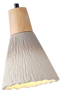 Lampadario a sospensione con filo 1xE27/15W/230V color crema