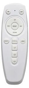 Plafoniera LED dimmerabile con telecomando TRIESTE LED/52W/230V