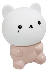 Lampada LED RGBW per bambini, touch, 1W, 5V USB, 1200 mAh, gatto