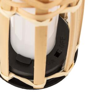 Atmosphera - Lampada solare LED MACEO LED/1,2V 300 mAh IP44 bambù