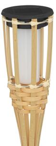 Atmosphera - Lampada solare LED MACEO LED/1,2V 300 mAh IP44 bambù