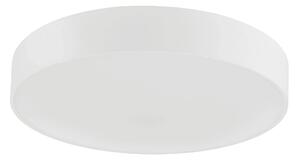 Plafoniera moderno Sitia bianco, in tessuto, D. 48 cm 3 luci INSPIRE