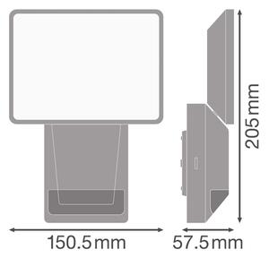 Ledvance - Riflettore LED da esterno con sensore FLOOD LED/15W/230V IP55