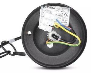 Lampadario da esterno su catena 1xE27/40W/230V IP44 nero