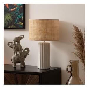 Atmosphera - Lampada da tavolo TYLIA 1xE14/60W/230V rattan