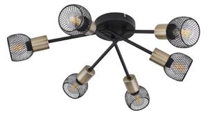 Globo 54028-6S - Lampadario fisso FIASTRA 6xE14/40W/230V