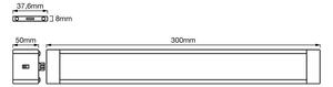 Ledvance - SET 2x Luce LED dimmerabile sottopensile con sensore LED/11W/230V