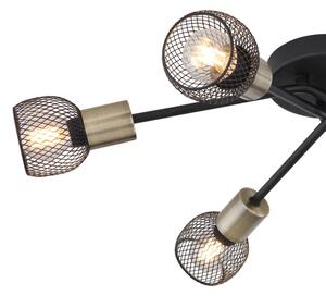 Globo 54028-6S - Lampadario fisso FIASTRA 6xE14/40W/230V