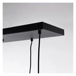 Lampadario a sospensione con filo CALYPSO 4xGU10/60W/230V + 4xE27/60W nero/oro