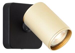Brilliant - Luce Spot da parete a LED MARTY 1xGU10/5W/230V oro