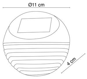 Globo 33429-12 - Applique a LED solare SOLAR 2xLED/0,06W/1,2V IP44