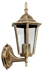 Applique da esterno 1xE27/60W/230V IP44 dorata