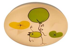 Rabalux 71069 - Plafoniera per bambini FROGGO LED/24W/230V 3000K