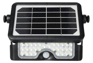 Faro solare LED 5W 4000K IP65 con sensore e batteria 3000 mAh