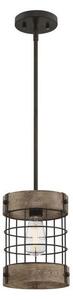 Westinghouse 61180 - Lampadario a sospensione con filo LANGSTON 1xE27/60W/230V pino