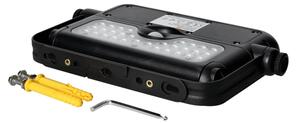 Faro solare LED 5W 4000K IP65 con sensore e batteria 3000 mAh