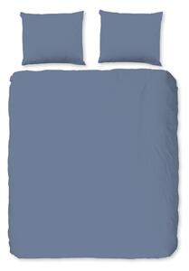 Biancheria da letto blu in flanella per letto matrimoniale/per letto prolungato 240x220 cm – Good Morning