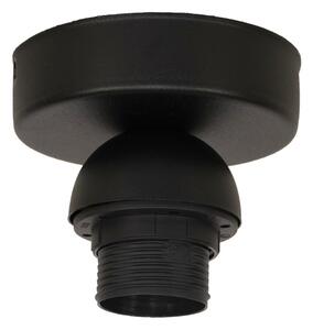 Duolla - Plafoniera DUO 1xE27/40W/230V diametro 40 cm nero/oro