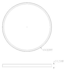 Zuma Line MS748400R-BK - LED RGBW Lampada dimmerabile COLIS 32W/230V + LED/8W nero + +TC