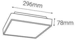 LED2 - Lampada LED da esterno con sensore SOLO LED/16W/230V 3000/4000/6500K IP65