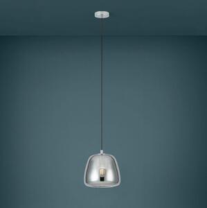 Eglo 39666 - Lampadario a sospensione con filo ALBARINO 1xE27/40W/230V diametro 26 cm fumé