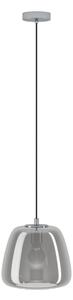 Eglo 39666 - Lampadario a sospensione con filo ALBARINO 1xE27/40W/230V diametro 26 cm fumé