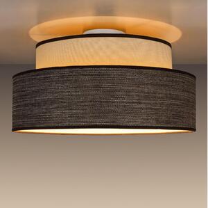 Plafoniera GRACE 1xE27/60W/230V diametro 40 cm color crema/marrone