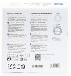 Aigostar - LED Plafoniera LED/6W/230V diametro 12,3 cm 4000K bianco