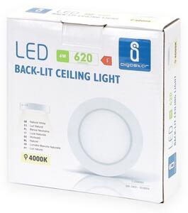 Aigostar - LED Plafoniera LED/6W/230V diametro 12,3 cm 4000K bianco