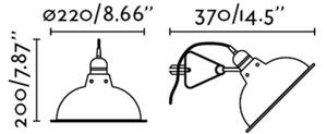 FARO 64169 - Lampada con morsetto PEPPER 1xE27/15W/230V