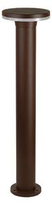 Lampioncino Led Crono 11W Corten 60cm IP65 CCT temperatura colore regolabile Novaline