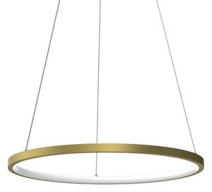 Lampadario LED a sospensione con filo HOOP LED/27W/230V diametro 50 cm 4000K oro