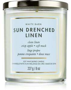 Bath & Body Works Sun Drenched Linen candela profumata 227 g