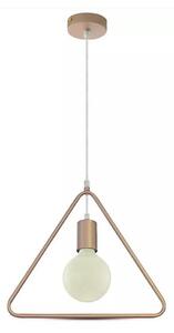 Lampadario su filo 1xE27/60W/230V triangolo