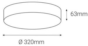 LED2 - Lampada LED da esterno con sensore DRUM LED/21W/230V IP65 3000K/4000K/6500K