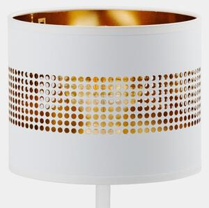 Lampada da tavolo TAGO 1xE27/15W/230V bianco/oro