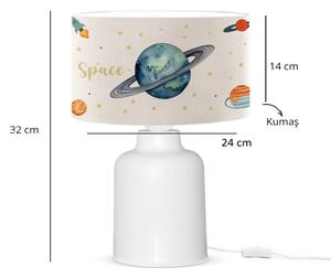 Lampada per bambini CANDY 1xE27/40W/230V bianca/multicolore