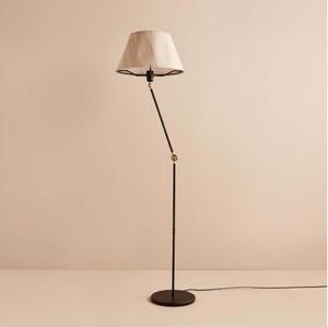 Lampada da terra flessibile AYD 1xE27/40W/230V nero/beige