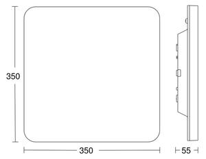 Steinel 067878-Plafoniera LED con sensore RS PRO LED/23,4W/230V IP40 4000K