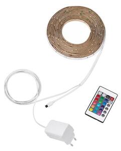 Philips - Striscia LED RGB dimmerabile 5m LED/12W/230V + telecomando