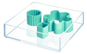 Organizzatore trasparente impilabile Clarity, 20 x 20 cm - iDesign