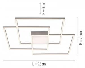 Leuchten Direkt 14713-55 - Lampadario LED da superficie dimmerabile ASMIN LED/45W/230V + tc