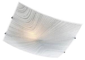 Redo 05-812 - Plafoniera SHAKE 1xE27/42W/230V 29,5x29,5 cm bianca