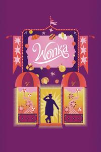 Stampa d'arte Wonka - Candy Store, (26.7 x 40 cm)