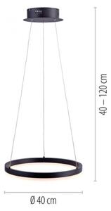 Paul Neuhaus 2381-13 - Lampadario LED dimmerabile su filo TITUS LED/28W/230V