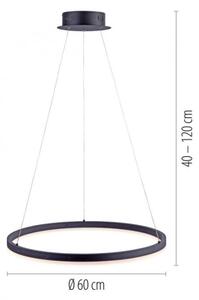 Paul Neuhaus 2382-13 - Lampadario LED dimmerabile su filo TITUS LED/38,5W/230V