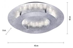 Paul Neuhaus 9620-21 - Plafoniera LED NEVIS LED/18W/230V argento