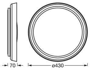 Ledvance -LED Luce Dimmerabile SUN@HOME LED/26W/230V 2200-5000K CRI 95 Wi-Fi