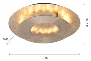 Paul Neuhaus 9011-12 - Plafoniera LED NEVIS LED/6W/230V oro