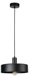 Lampadario a sospensione con cavo ARCANE 1xE27/60W/230V nero